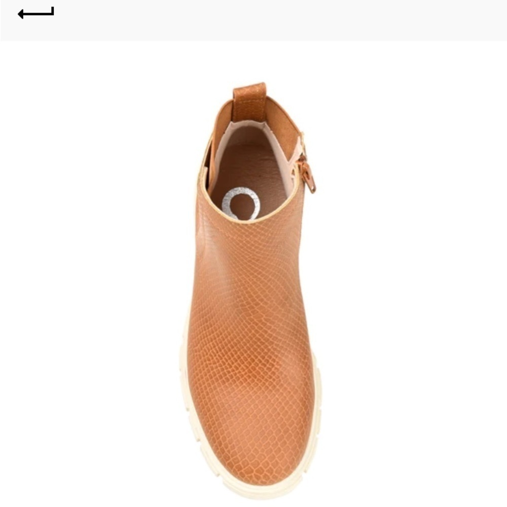 Journee collection cognac jeeva boots - Picture 8 of 8